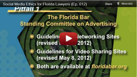 StudioCF: Social Media Ethics for Florida Lawyers