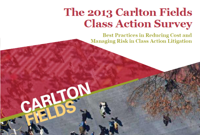 Image of 2013 Class Action Survey