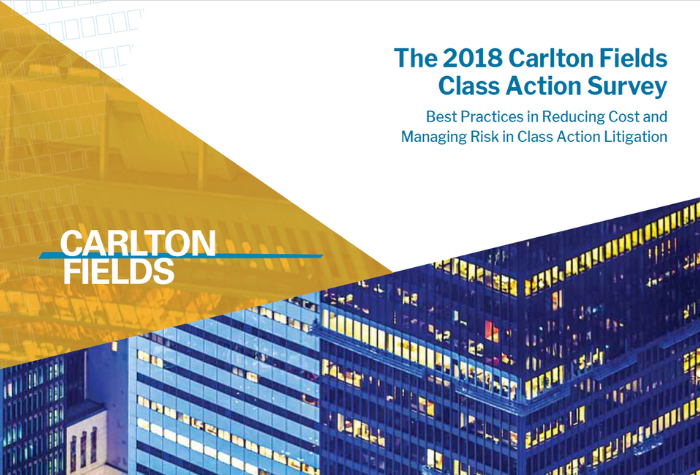 Image of 2018 Class Action Survey