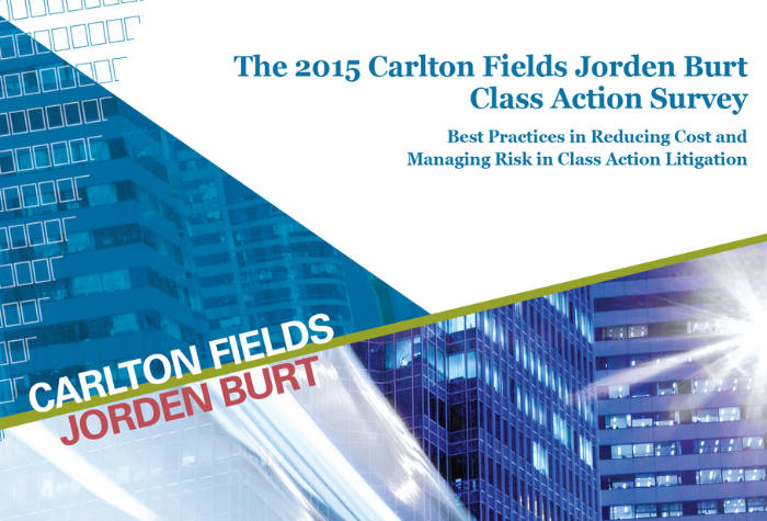 Image of 2015 Class Action Survey