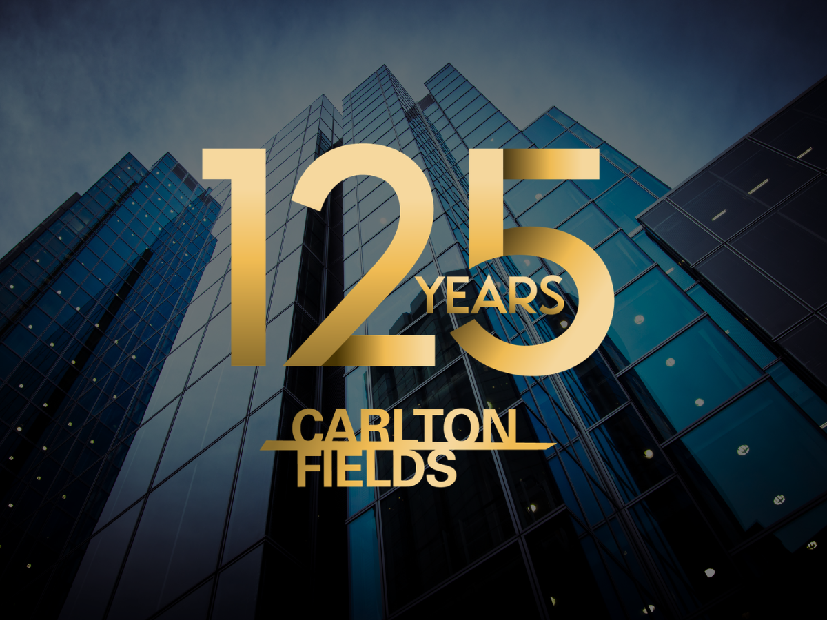 Search Thumbnail for Carlton Fields Celebrates 125 Years of Excellence
