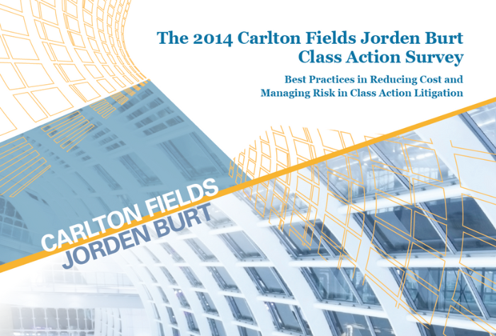 Image of 2014 Class Action Survey